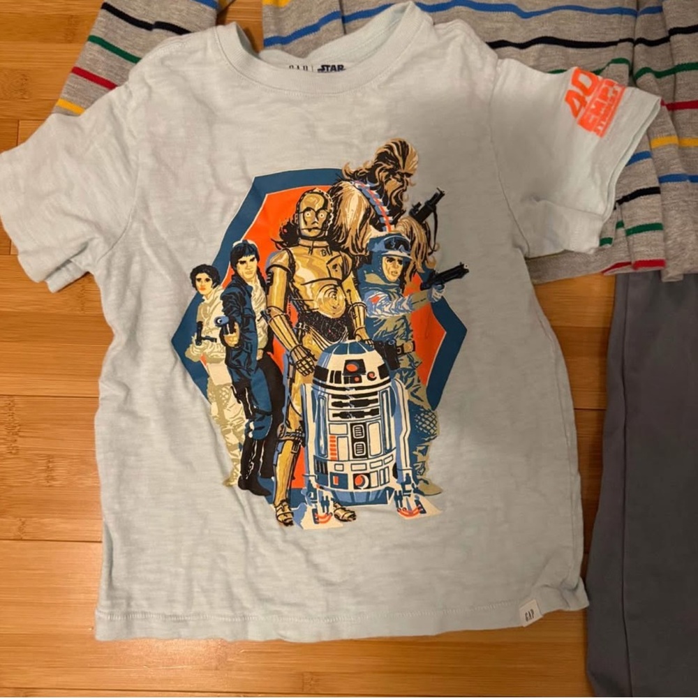 GAP Star Wars Toddler T-Shirt - Light Gray